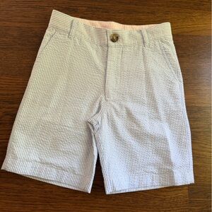 NWT TBBC Seersucker Shorts Light Blue size 7
